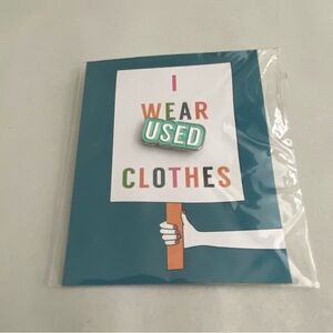 Thred Up Choose Used Movement I Wear Used Clothes Pin Thrift Store Thrifting NWT